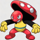 Super Mario in Pokemon form.